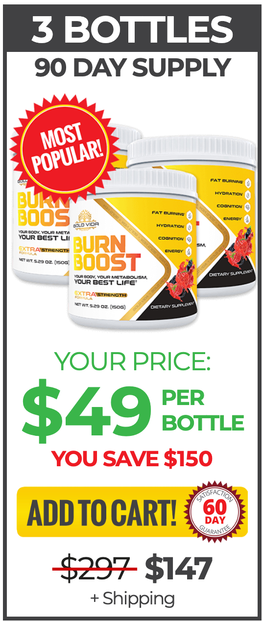 Burn Boost - 3 Bottles